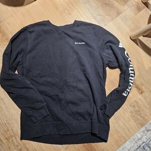 Columbia Black Crewneck Sweater